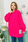 158898 Kapsonlu Sardonlu Tunik Sweatshirt